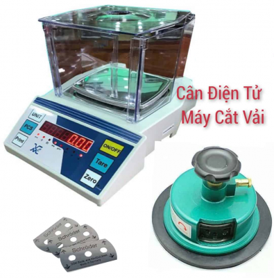 Cân FHB 300g kèm Dao cắt mẫu vải